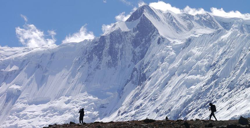 The way to Tilicho Lake