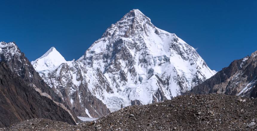 Mt. K2 (8,611 m) Pakistan