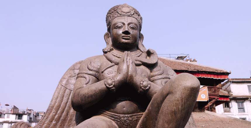 Garuda at Kathmandu Durbar Square