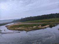 Lake in Chitwan nation park