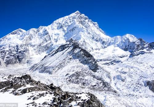 Mt.Everest Base cover with snow