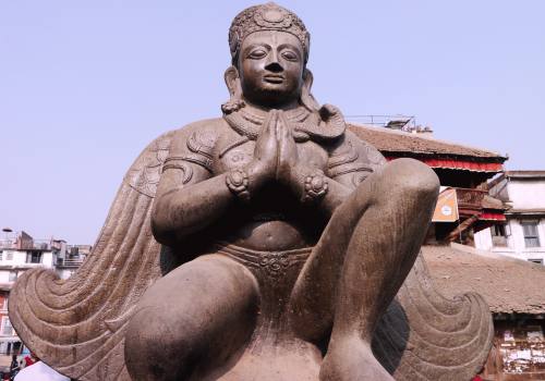 Garuda at Kathmandu Durbar Square